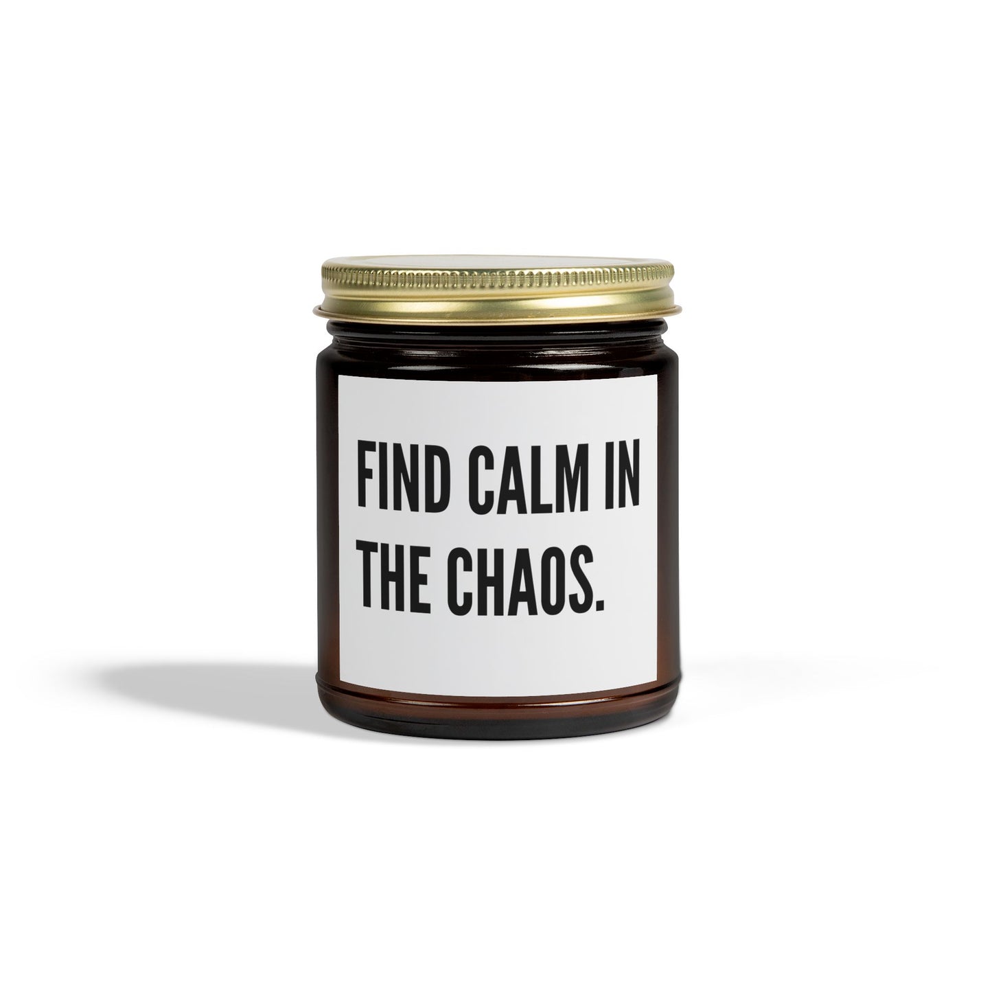 'Find Calm in the Chaos' Scented Coconut Apricot Wax