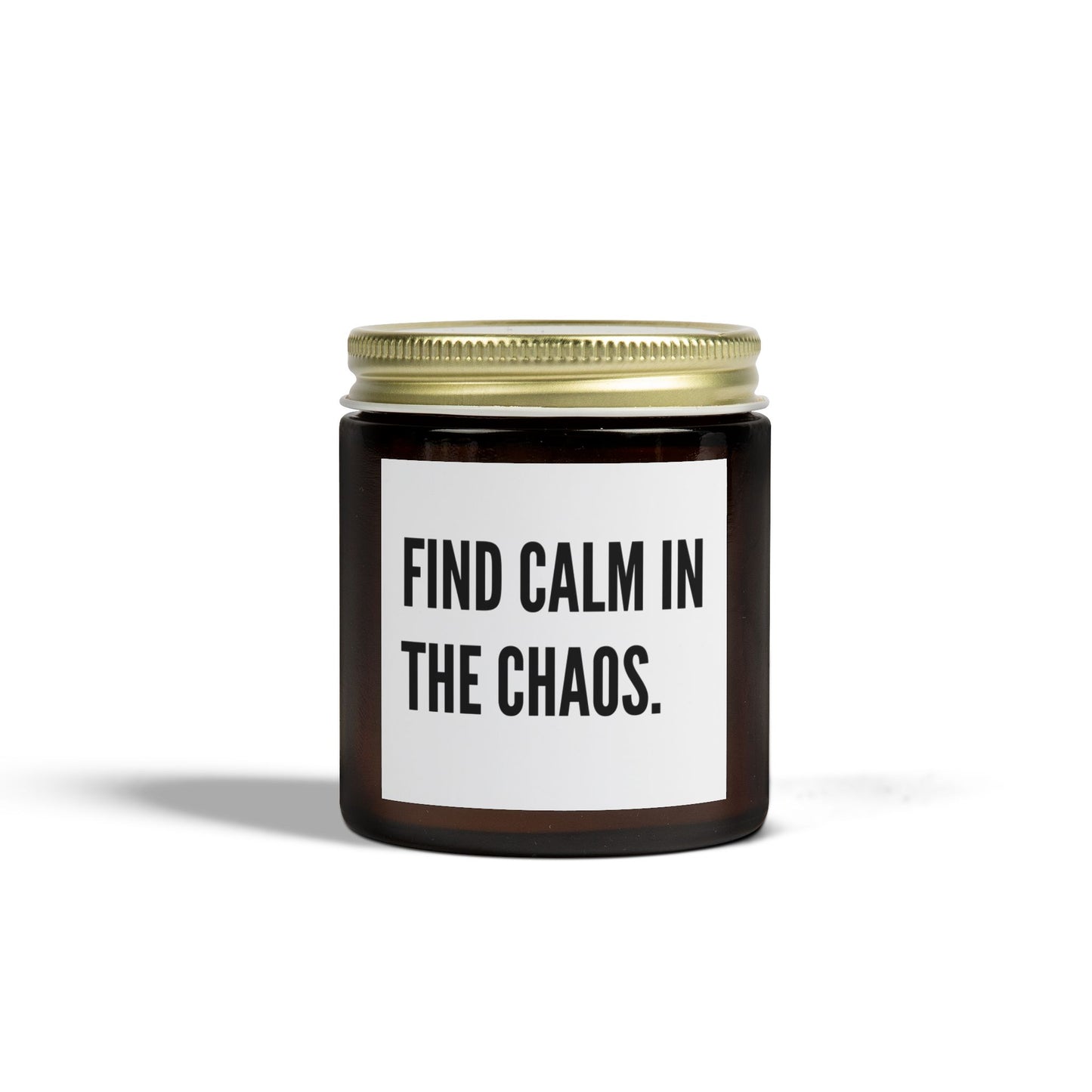 'Find Calm in the Chaos' Scented Coconut Apricot Wax