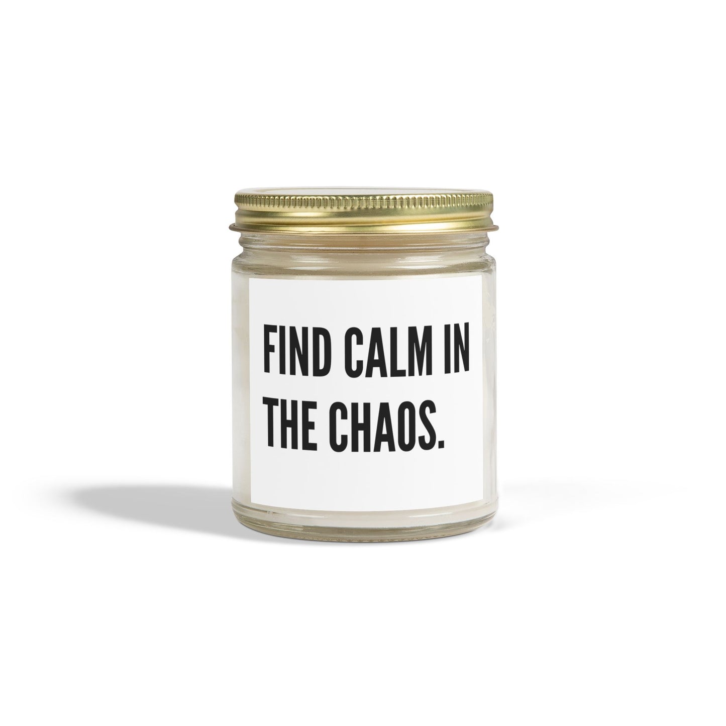'Find Calm in the Chaos' Scented Coconut Apricot Wax