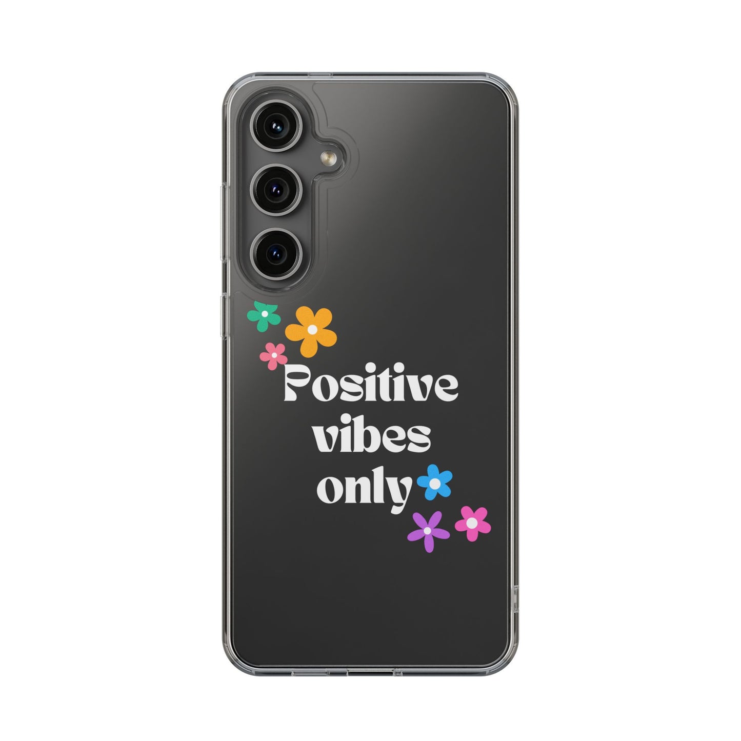 “Positive vibes only” Phone Case